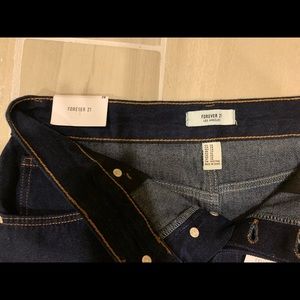 forever 21 jean skirt